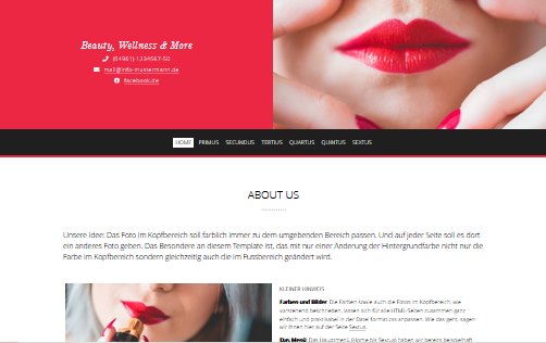 Homepage Vorlage , templates , Homepage-Vorlagen,  free download