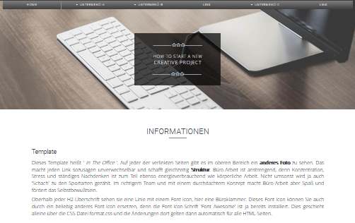 Homepage Vorlage , templates , Homepage-Vorlagen,  free download